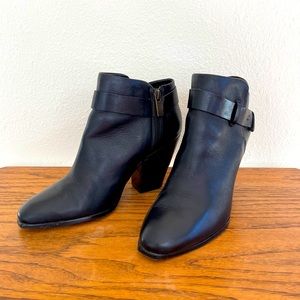 Dolce Vita Black Leather Booties